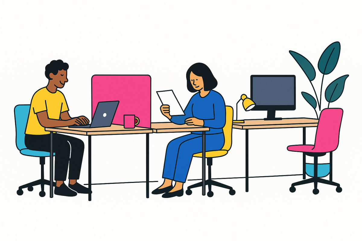 You Don’t Need a Whole Office—Just a Few Desks That Work Harder